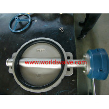 Ss316L CF3m SUS316 SUS304 Wafer Butterfly Valve (D71X-10/16)